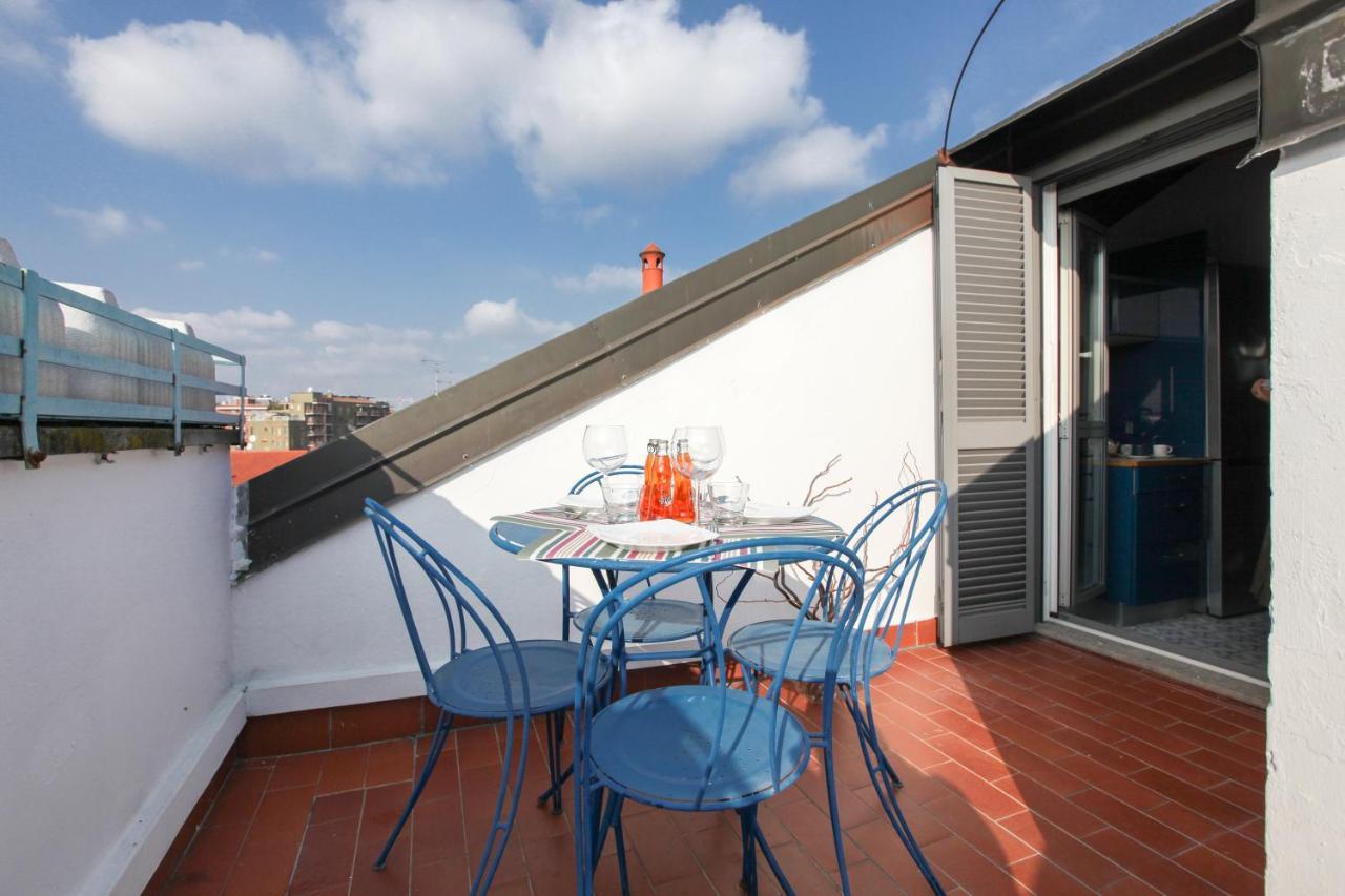 The Cosy Terrace Of Milano- Via Sardegna Apartment Exterior foto