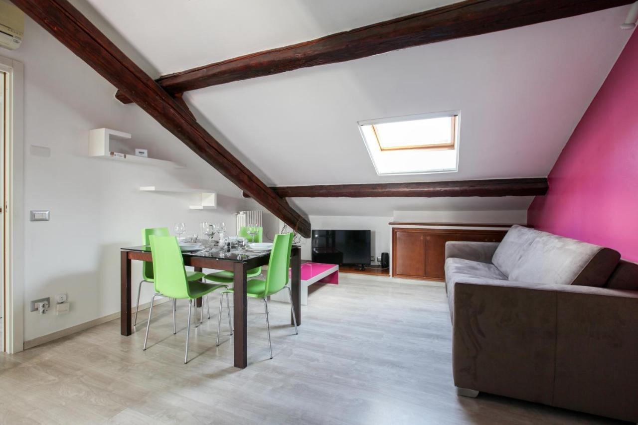 The Cosy Terrace Of Milano- Via Sardegna Apartment Exterior foto